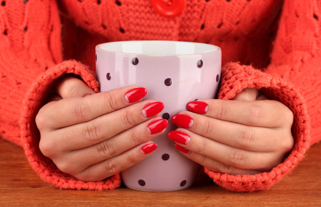 Stylish nail designs and treatments at a Fresno-based salon.